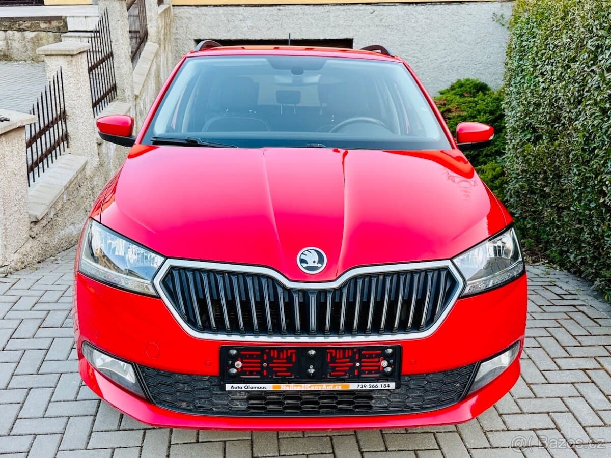 ŠKODA FABIA 3 combi 1,0TSi 70kW Koup.ČR,1.majitel,2022,89tkm