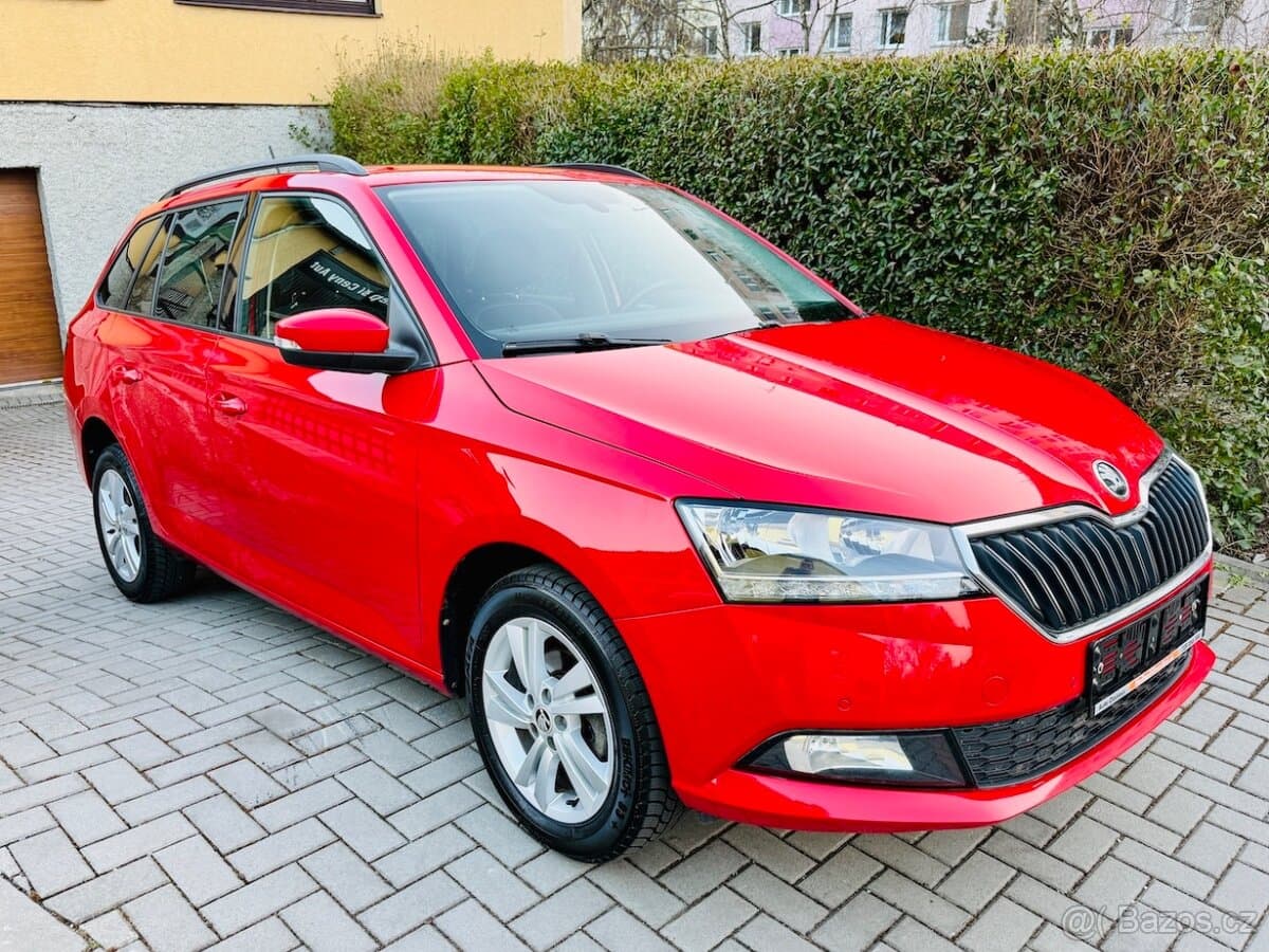 ŠKODA FABIA 3 combi 1,0TSi 70kW Koup.ČR,1.majitel,2022,89tkm