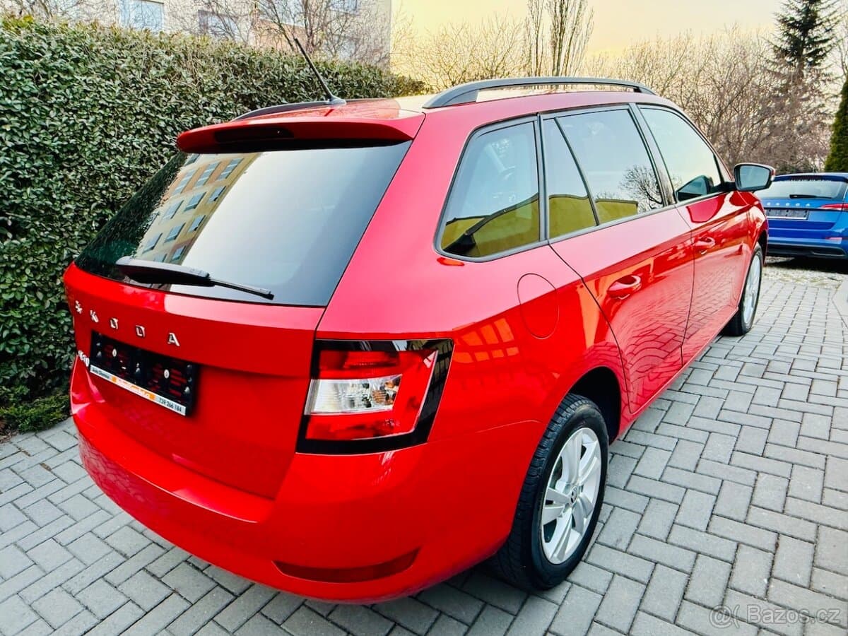 ŠKODA FABIA 3 combi 1,0TSi 70kW Koup.ČR,1.majitel,2022,89tkm