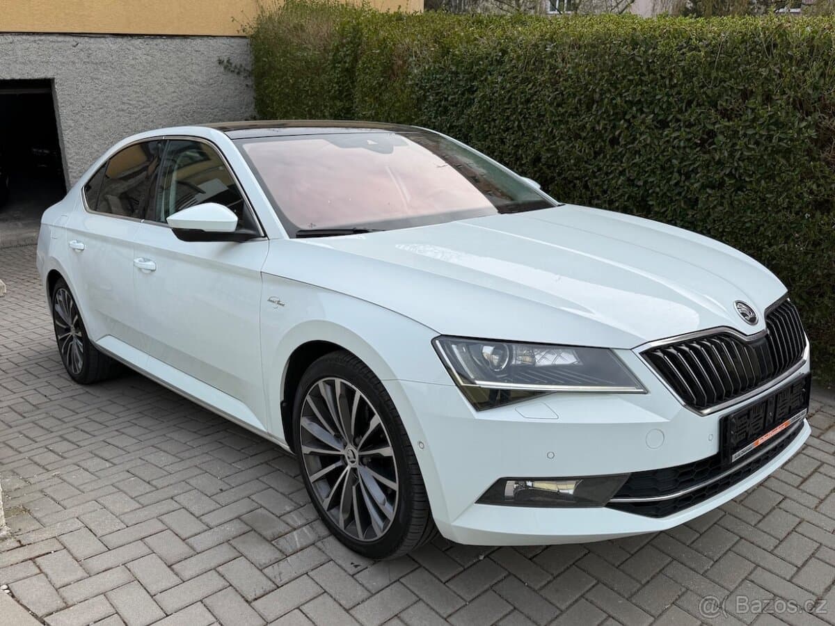 ŠKODA SUPERB 3 2.0TDi 140kW L&K 4x4 DSG ACC ČR PO SERVISE