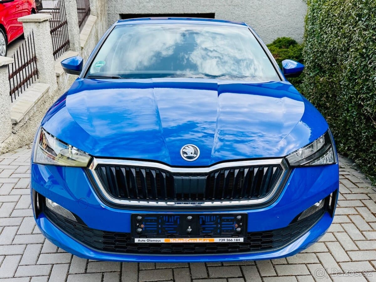 ŠKODA SCALA 1,0TSi 85kW Koup.ČR,1.maj.,LED,2020,PO SERVISE