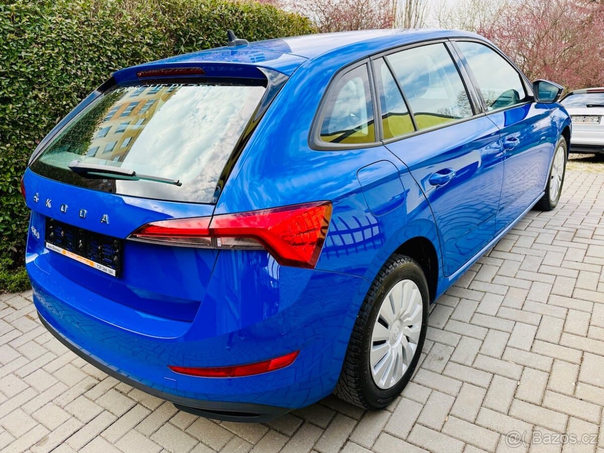 ŠKODA SCALA 1,0TSi 85kW Koup.ČR,1.maj.,LED,2020,PO SERVISE