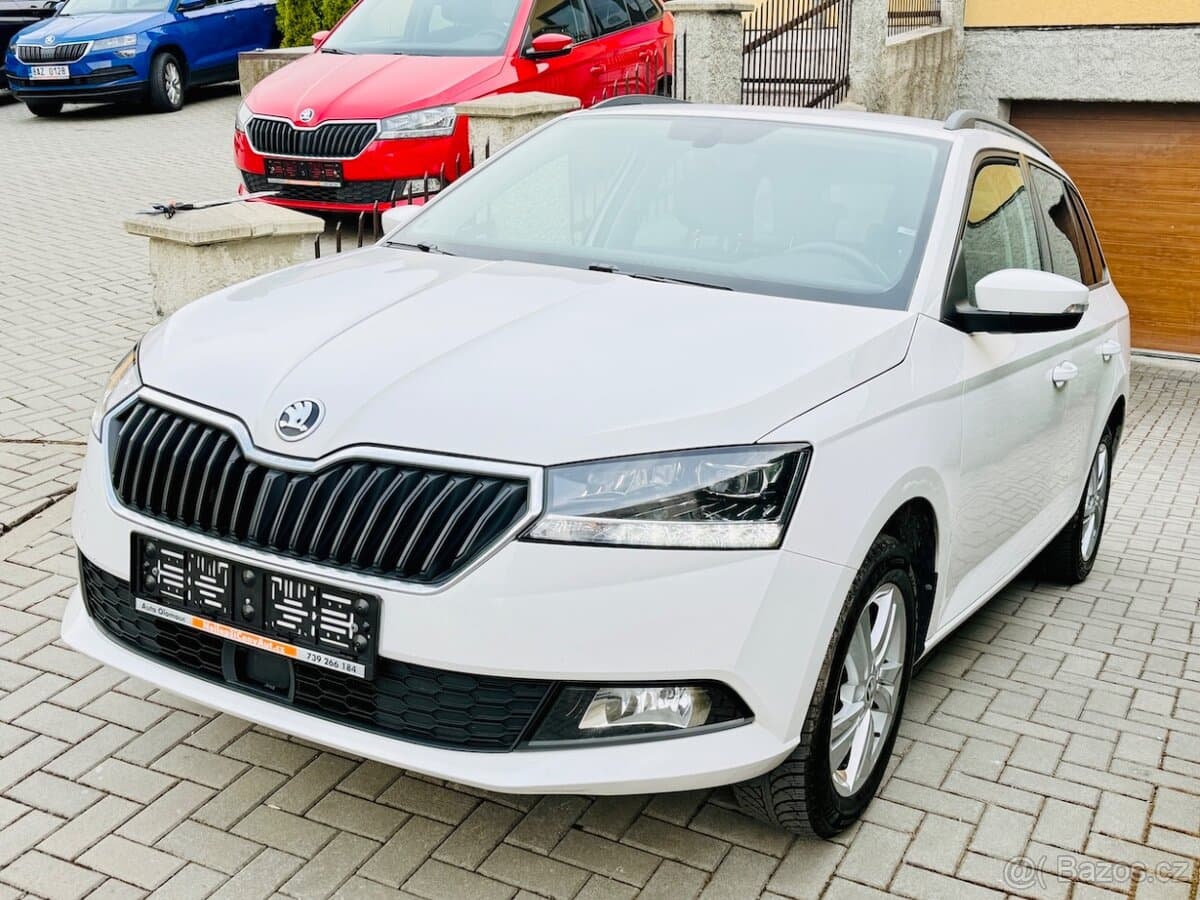 ŠKODA FABIA 3 combi 1,0TSi 70kW STYLE TAŽNÉ,KAMERA,ČR.2021