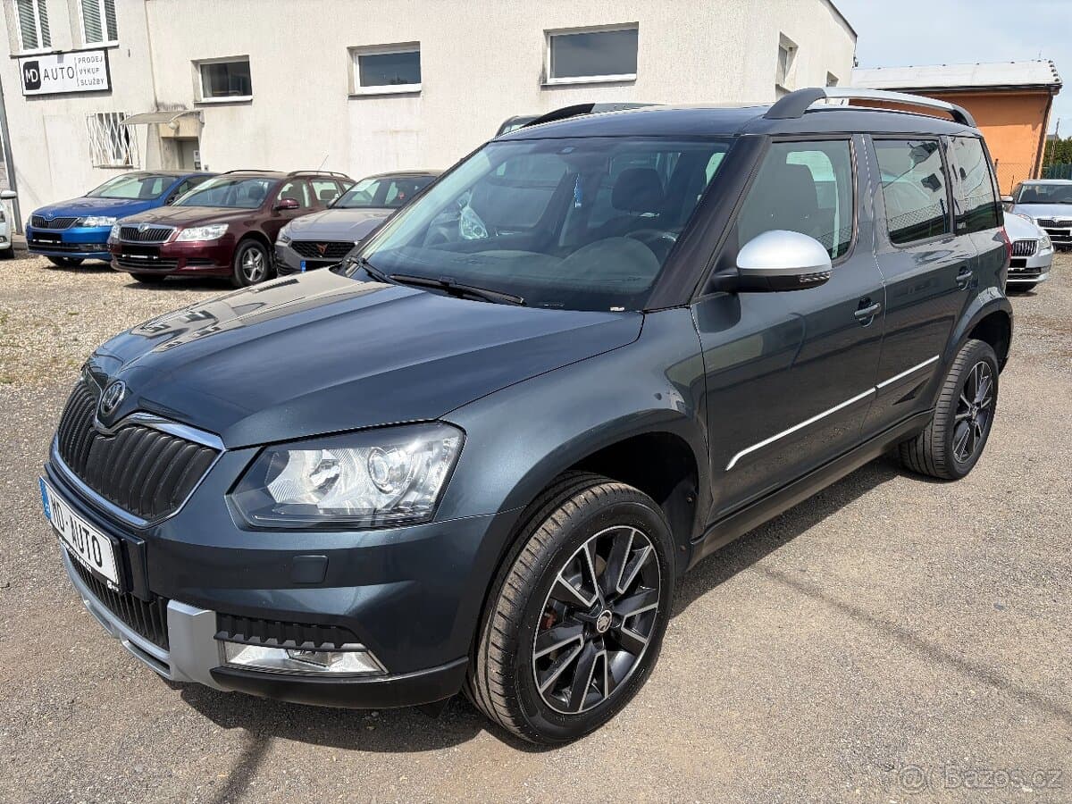 ŠKODA YETI 1.4 TSI 90KW DSG ADVENTURE XENON ALU VÝHŘEVY TOP