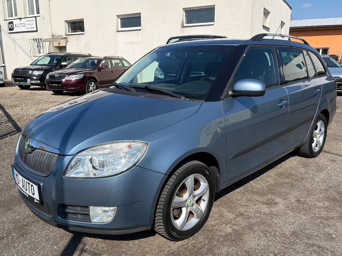 ŠKODA FABIA II 1.6 16V 77KW 2008 DIGI KLIMA VÝHŘEVY