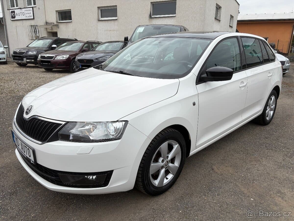 ŠKODA RAPID SB 1.2 TSI 63KW AMBITION XENONY PANORAMA VÝHŘEVY