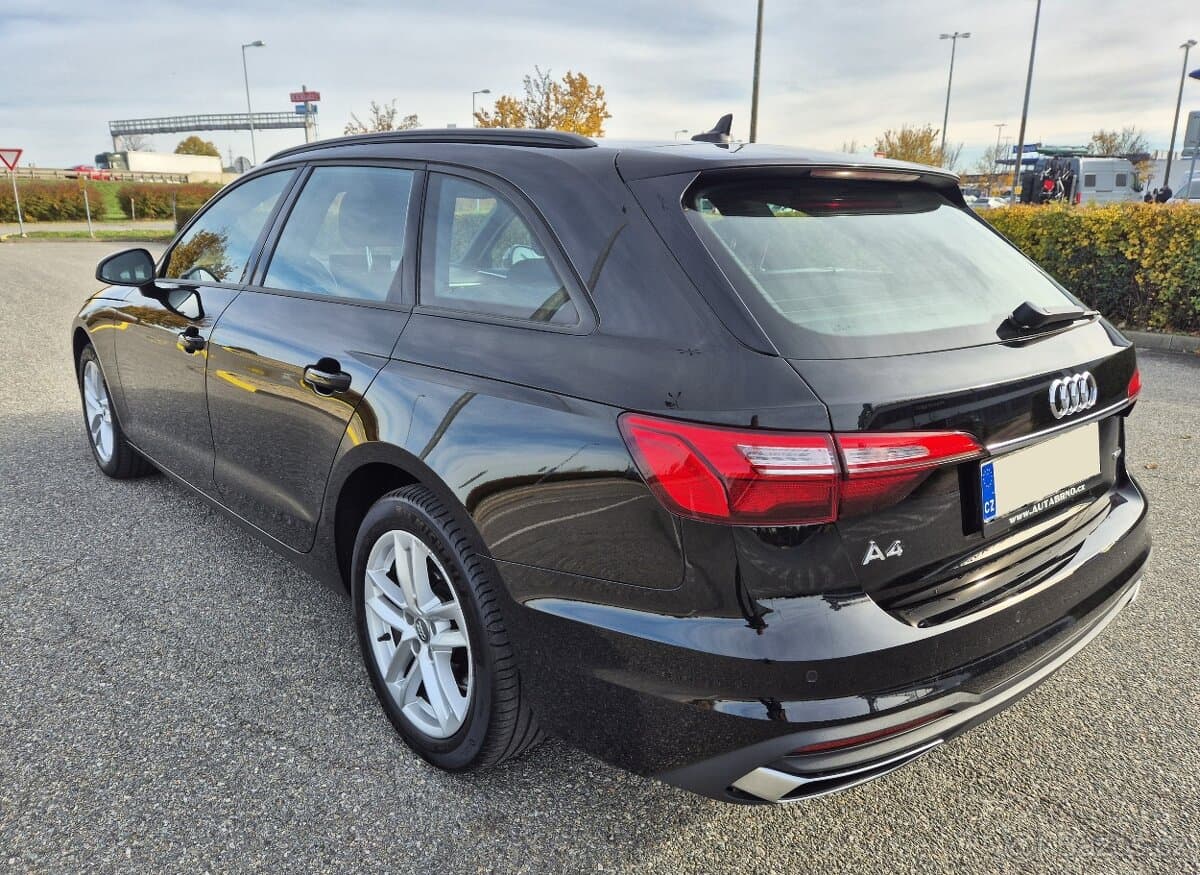 AUDI A4 AVANT 150KW ROK 2021 AUTOMAT LED QUATTRO PERFEKTNÍ S