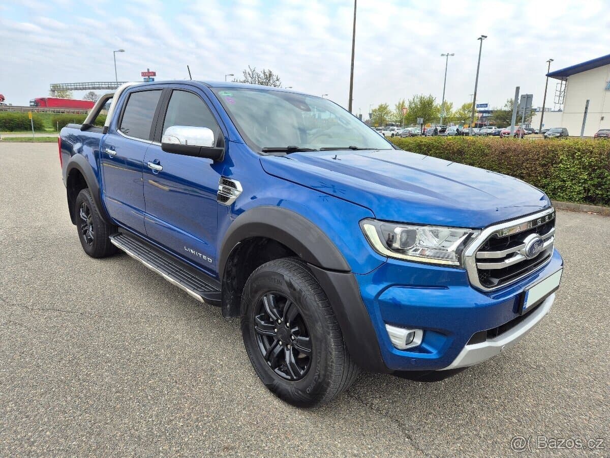 FORD RANGER 2.0 170PS KOUPENO ČR DOUBLE CAB FULL 48TIS.KM