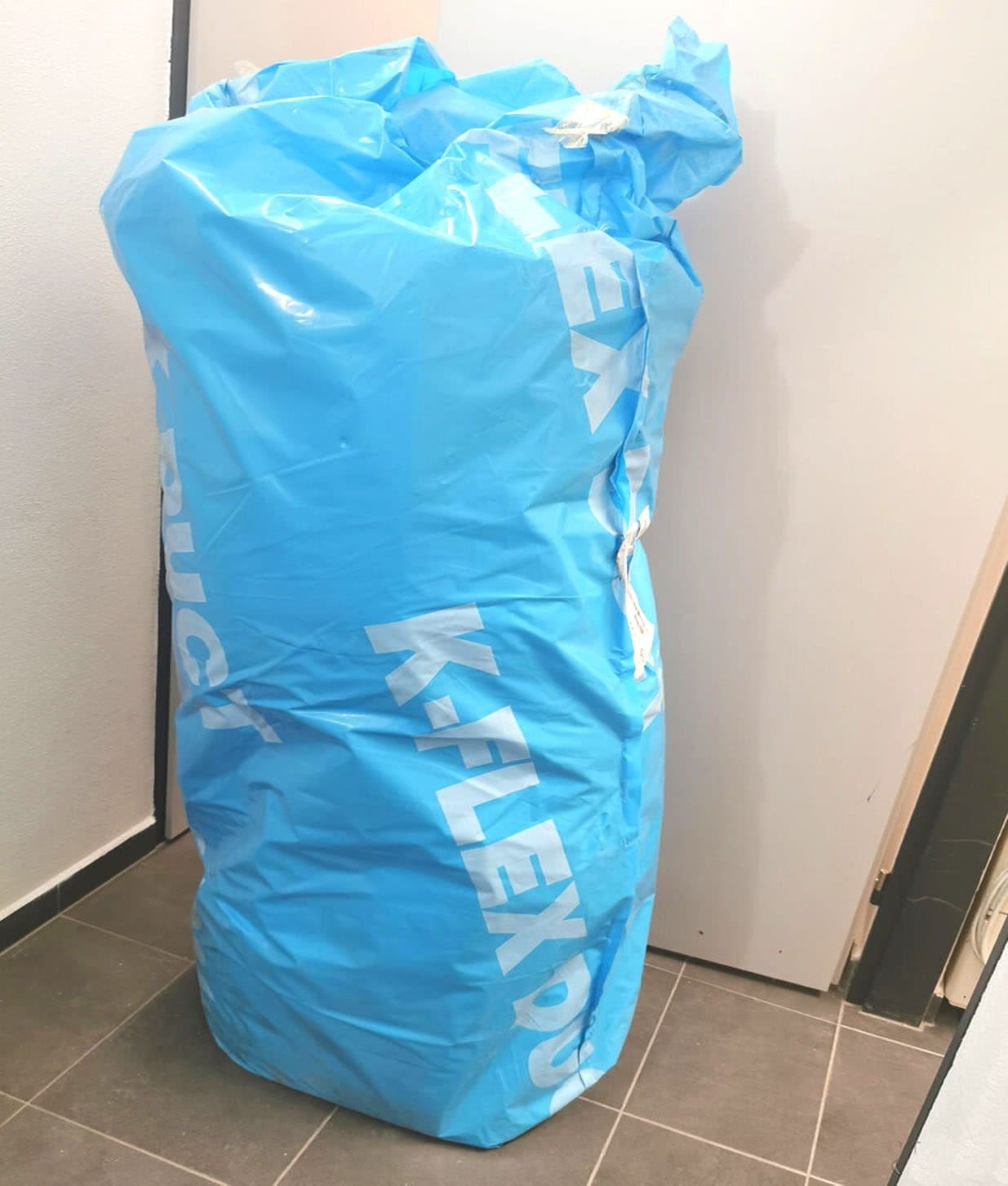 New, unused roll of premium thermal and acoustic insulation K-Flex ST DUCT