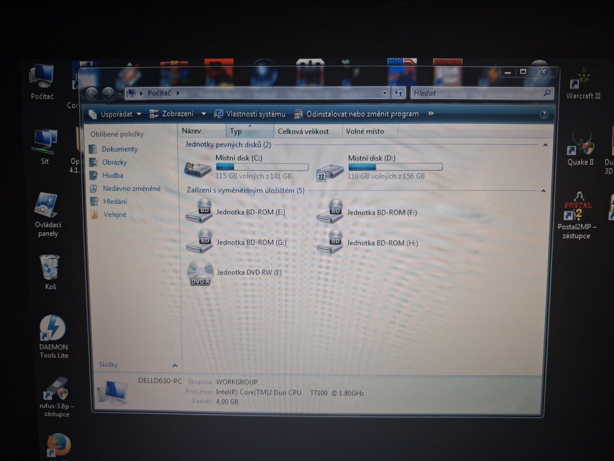 Notebook DELL Latitude D630