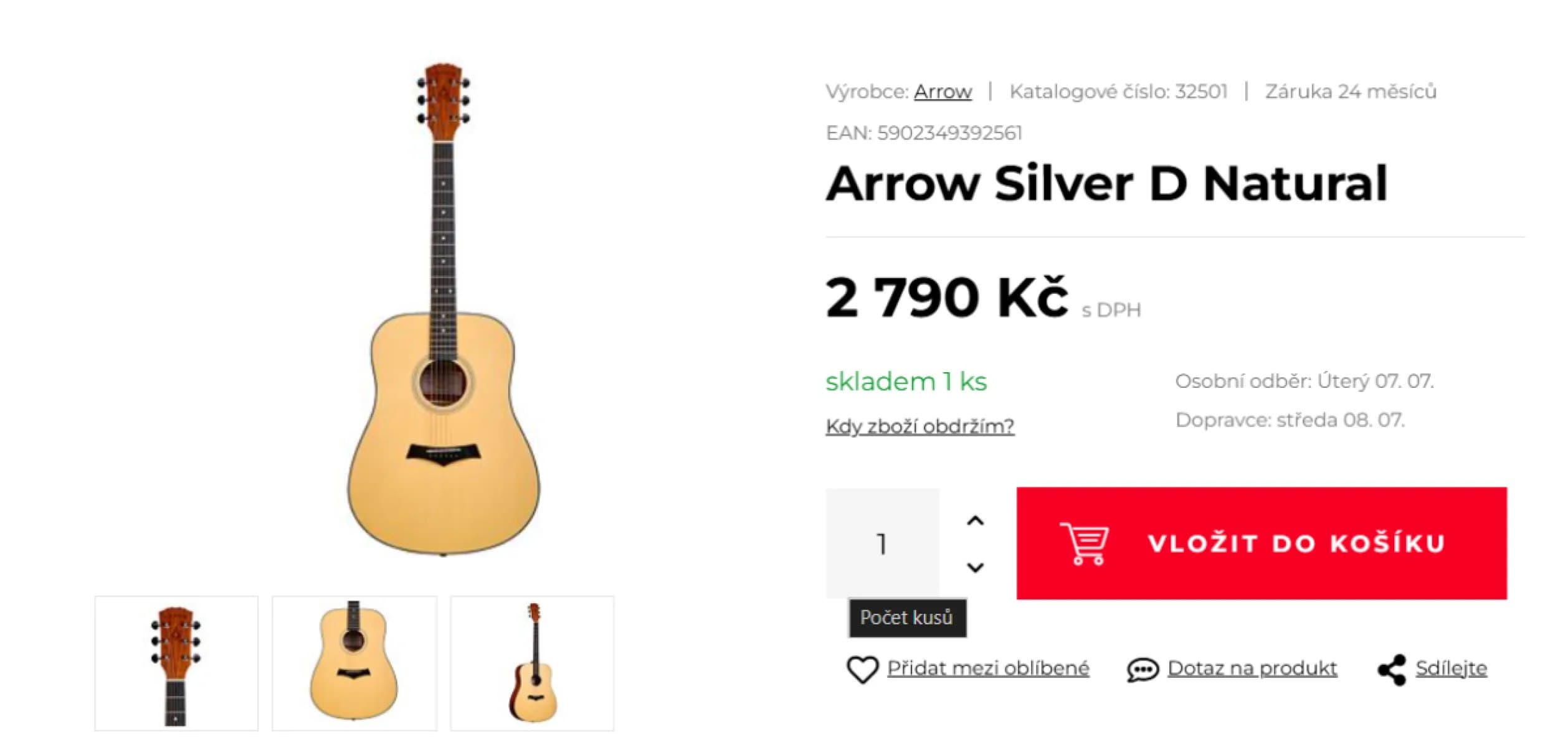 Arrow Guitar