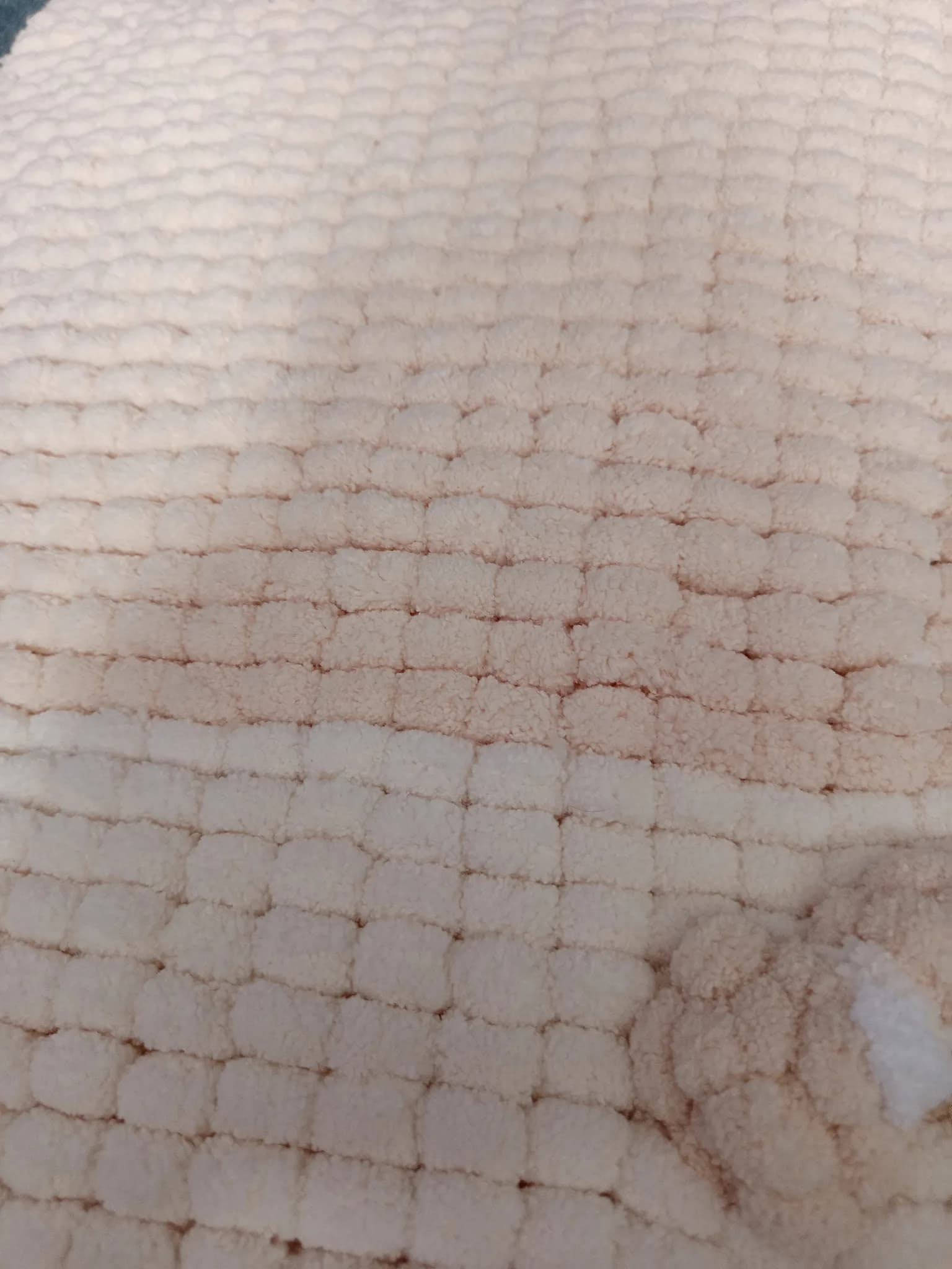 Extra warm knitted baby blanket